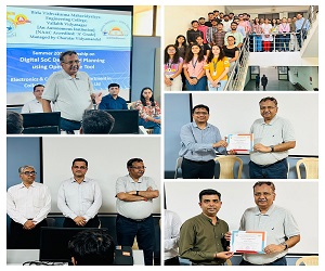 VLSI Internship on Digital SoC Design and Planning using Open Source Tool by EC Dept.
